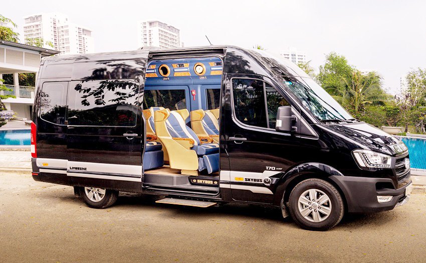 xe dua don san bay noi bai ve thai binh