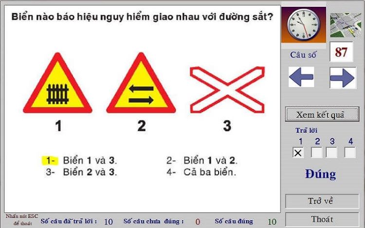 Mẹo thi bằng lái xe a1 phần lý thuyết 