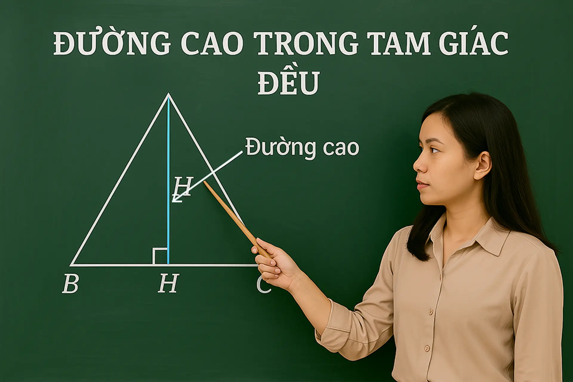 Công thức tính diện tích tam giác